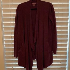 Barefoot dreams cozy chic light waterfall cardigan